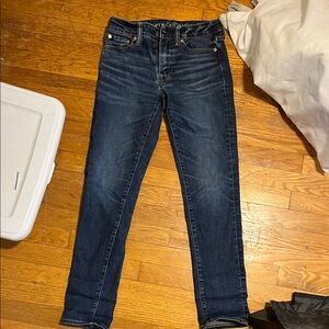 Women's Dark Blue AE Jeans